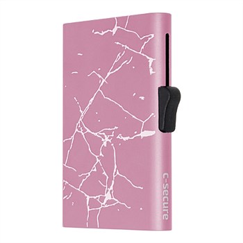XL Aluminium Marble Cardholder