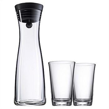 Water Carafe with 2 glasses