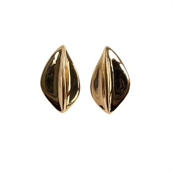Essence Earrings, Gold