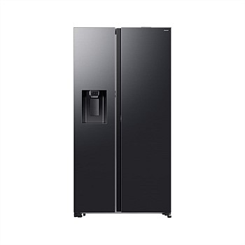 634L Bespoke Refrigerator SBS -Auto Open Door Black DOI