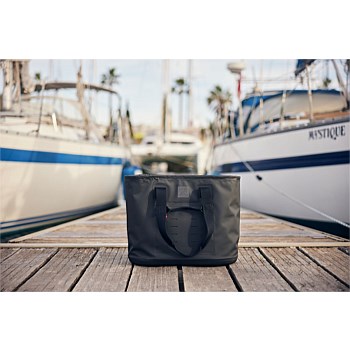 Waterproof Obsidian Black Tote Bag 33L