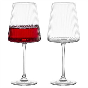 Empire Clear Wine Glasses (X2)