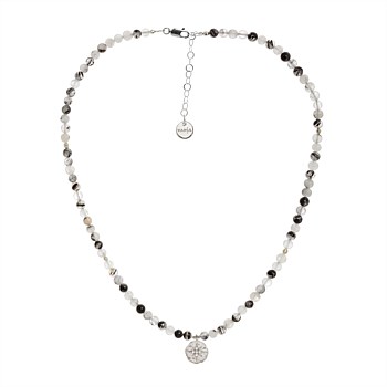 Stardust Shooting Star Necklace - Sterling Silver