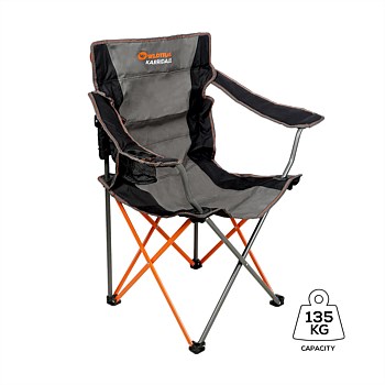 Karridale Foldable Camp Chair - Weight Rated 135kg