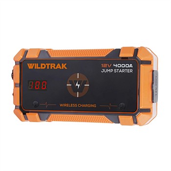 Heavy-Duty 4000A 28KMAH HP Lithium Car & 4WD Jump Starter with Case, USB C Port, 500L Flashlight & W