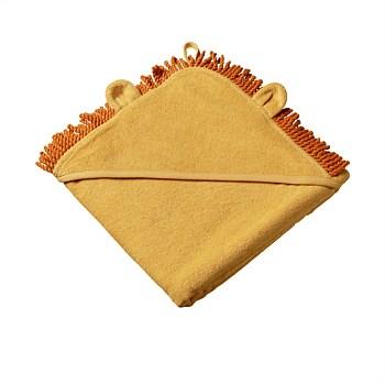 LION HOODED TOWEL