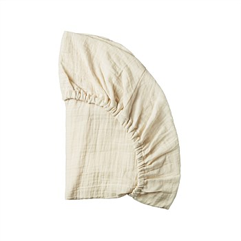 FITTED SHEET MUSLIN 2 PACK