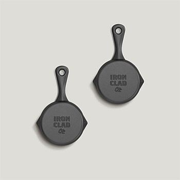 10cm Enamel Ironclad Junior Twin Set