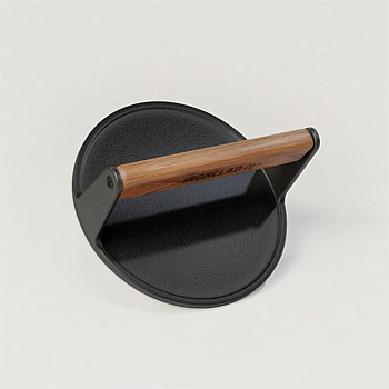 The Flat Press by Ironclad Co. Handcrafted 18cm Cast Iron Flat Press