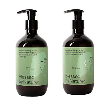 Botanical Body Lotion 500ml + Botanical Body Wash 500ml + Botanical Hand Wash 500m