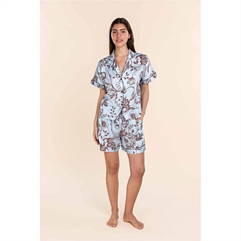 Domenica Cotton Sateen Short Set