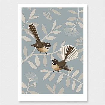 Fantail Pair Print