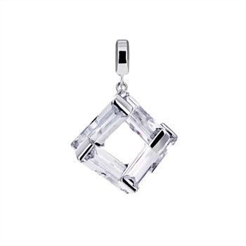 Crystal Cubist Pendant