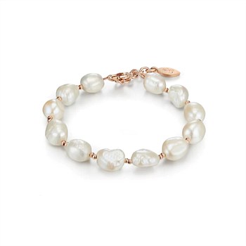 Authentic Baroque Pearl Bracelet