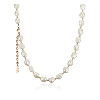 Authentic Baroque Pearl Necklace