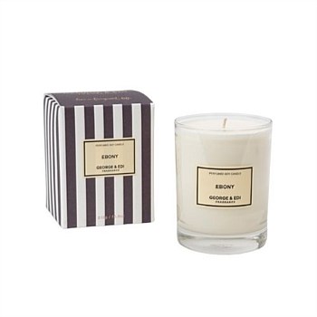 Perfumed Soy Candle - Large - Ebony