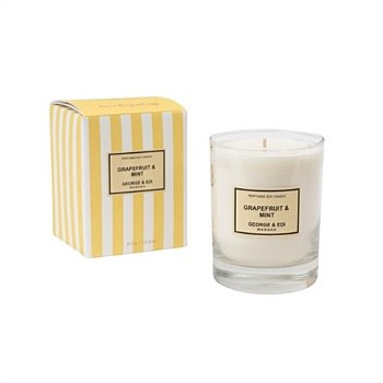 Perfumed Soy Candle - Large - Grapefruit & Mint