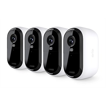 Arlo Essential 3 2K Outdoor Security Camera - 4 Pack