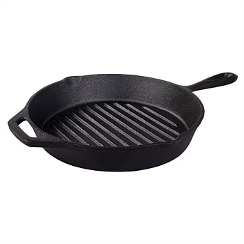 Tramontina Pre-Seasoned Cast Iron Griddle Pan (26cm,1.65L)