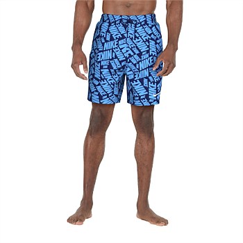 Swim Men's Tossed Block 7" Volley Short