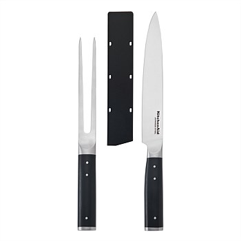 Japanese Steel Carving Knife Set of 2