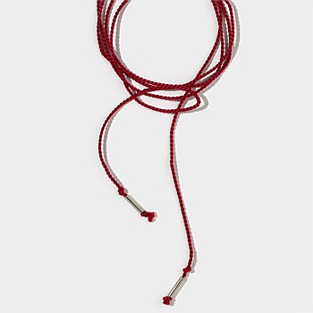 Red String Necklace