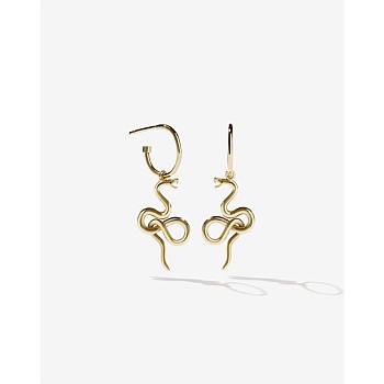 Medusa Signature Hoop Earrings