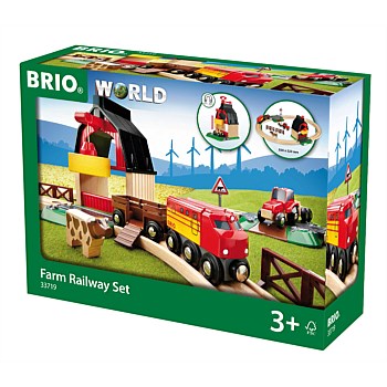 Farm Railway Set, 20 Pieces